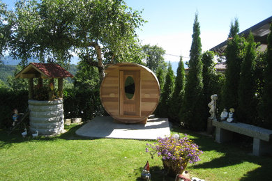 Projet sauna barrique