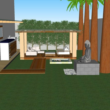 Villa Backyard at Purva Parkridge