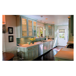 Spanish Colonial Revival Home - Transitional - Kitchen - Los Angeles ...