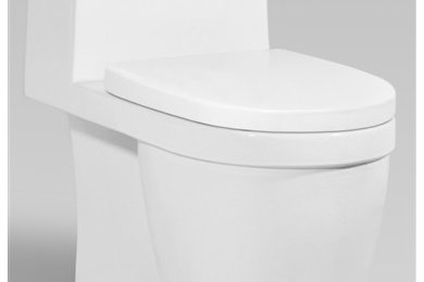ICERA C-6190.01 MUSE ONE PIECE CHAIR HEIGHT ELONGATED TOILET WHITE