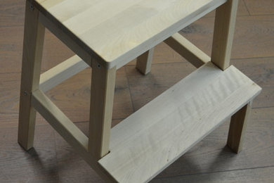 Bekvam step stool flat pack assembly