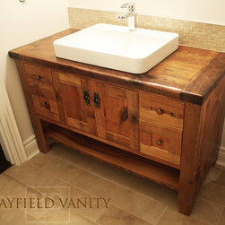 Reclaimed Wood Vanities - Products