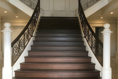 Traditional staircase in Adelaide.