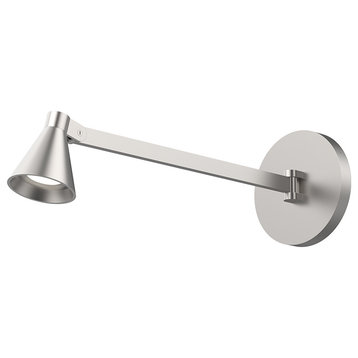 Dune Wall Sconce, Brushed Nickel