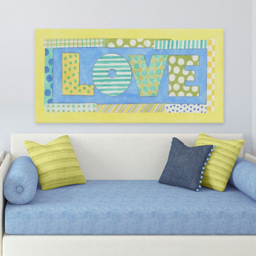 "Love II" Painting Print on Wrapped Canvas
