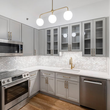 Transitional Kitchen Project in Old Town Alexandria, VA