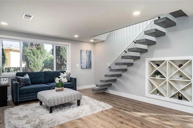 Inspiration for a contemporary living room remodel in San Francisco