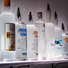 Bar shelf