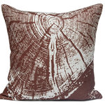 Company 415 - Woodgrain Pillow - Dimensions: 21"L x 21"W