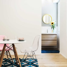 Milan Houzz Tour: A Sliding Unit Creates a Multi-Functional Space