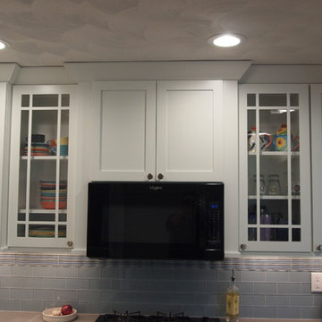 Geneseo Kitchen Remodel Dura Supreme Homestead Painted White MSI Quartz