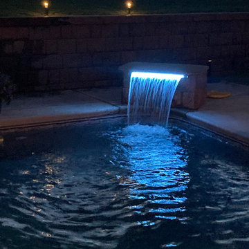 Small LED Waterfall