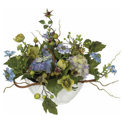 Contemporary Artificial Flower Arrangements by Bathroom Marketplace