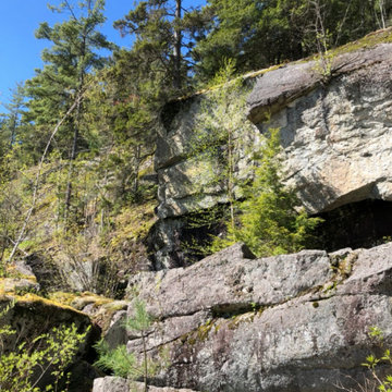 View West - granite cliffs