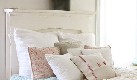 Sleep Sweetly with Mismatched Bedding in Soft Shades