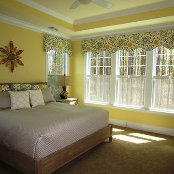 Custom window treatment.