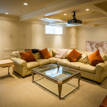 Open Concept Media Room