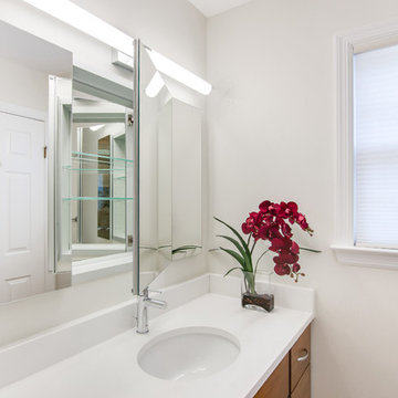 Minimal Modern Master Bathroom