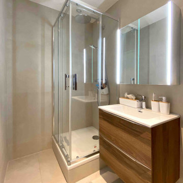 Douche et vasque