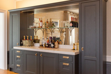 Photo of a classic home bar in Other.