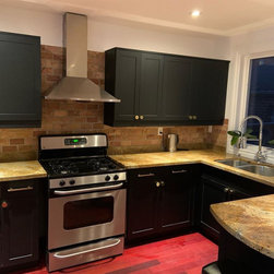 Profile I Cabinets in Black Serica - Kitchen Cabinetry