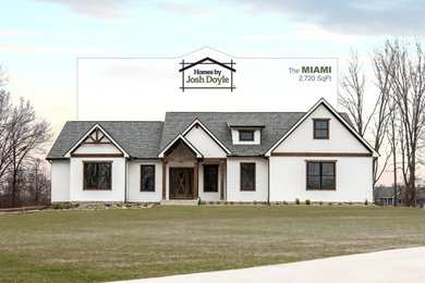 Example of an exterior home design in Other