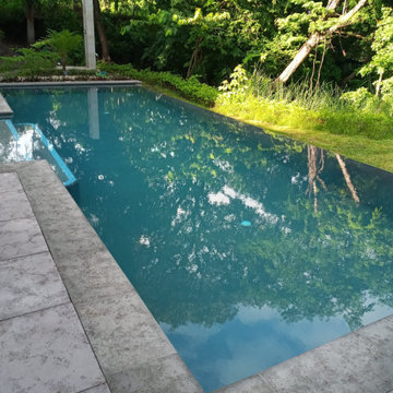 Ranchos Villa Real custom infinity pool