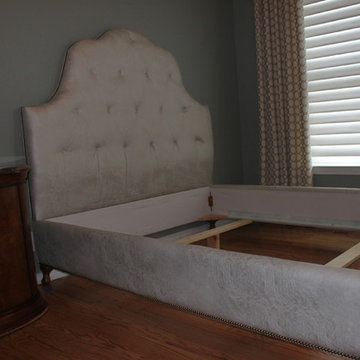 Custom Queen Anne bed