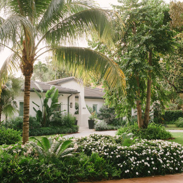 Timeless Formal Garden with Fountain