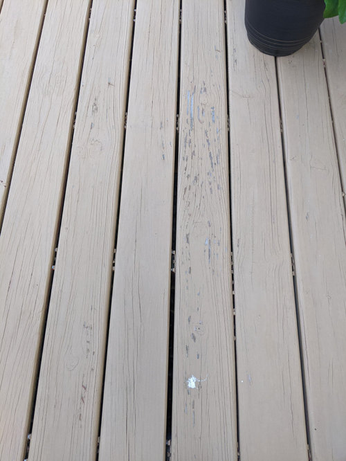 What would you do? Deck stain peeling off.