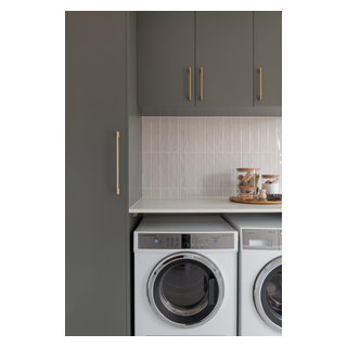 Scandinavian Inspired Laundry - Scandinavian - Laundry Room - Perth ... - Laundry Room With Scandinavian Charm