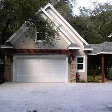 Addition: garage, walkway, mother-in-law suite