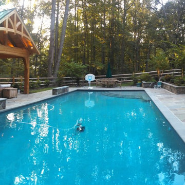 Fairfax Station Pool, Pavilion, & Fireplace