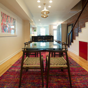 Bohemian Modern Eco-Friendly DC Row House