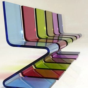 Clear Lucite Acrylic Dining Chairs