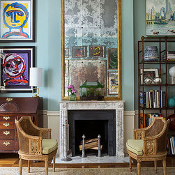 East Side Garden House - Indoor Fireplaces
