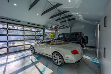 Inspiration for a garage remodel in Orange County