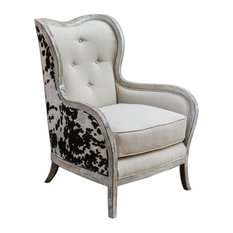 uttermost uttermost 23611 chalina high back armchair armchairs and accent chairs - High Back Chairs For Living Room uttermost uttermost 23611 chalina high back armchair armchairs and accent chairs - High Back Chairs For Living Room