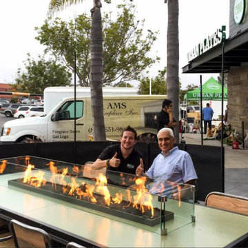 Urban Plates Custom Fire Table – Torrey Pines