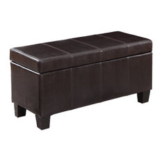 50 Most Por Traditional Ottomans And Footstools For 2018 Houzz Milton Greens Stars Inc Hanover 36 Bonded Leather Storage Ottoman Brown Footstools