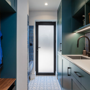 LUXURY FITTED MUDROOM, UTILITY & CLOAKROOM FARNHAM, SURREY