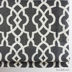 Custom Window Treatments by Lynn Chalk - Roman Shades