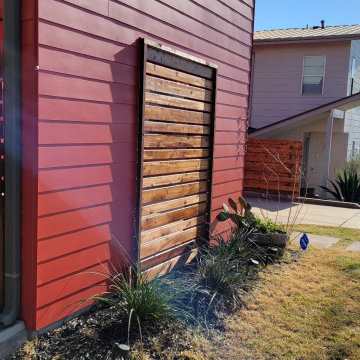 Privacy Screens and Custom Cedar Planter boxes