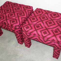 Custom Parson's Benches - Footstools And Ottomans