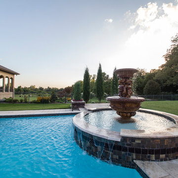 Gunite Pool and Fountains