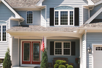 Contemporary exterior home idea in Providence