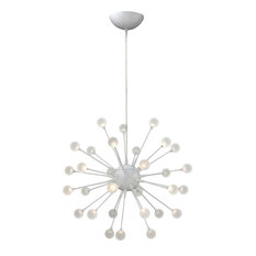 Impulse 30 Light Chandelier, Cloud