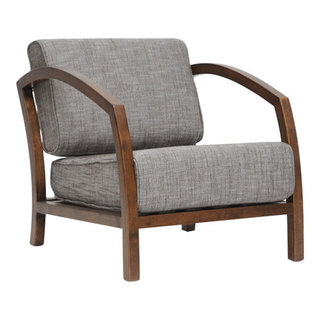 baxton studio velda modern accent chair