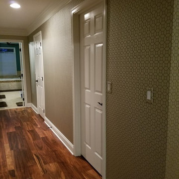 Grasscloth & Wallpaper: Master Bedroom