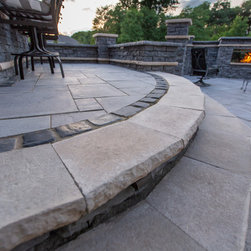 Dining at Dusk - Landscaping Stones And Pavers